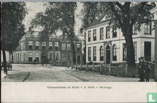 Gemeentehuis en Hotel v.d. Veen - Wolvega - Afbeelding 4