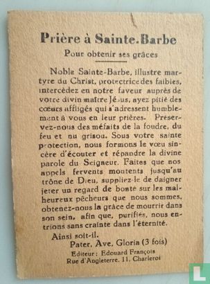 Priere a Sainte Barbe  - Image 2