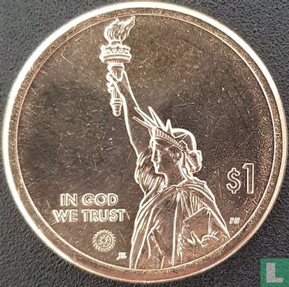 Verenigde Staten 1 dollar 2023 (P) "Mississippi" - Afbeelding 2