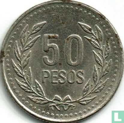 Colombia 50 pesos 2005 - Image 2