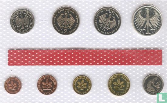 Germany mint set 1972 (G) - Image 2
