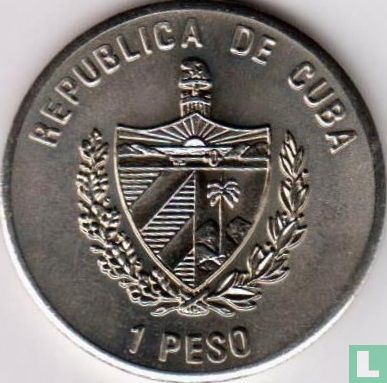 Cuba 1 peso 1995 (type 2) "Pirates of the Caribbean Sea - Sir Henry Morgan" - Image 2