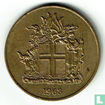 IJsland 2 krónur 1963 - Afbeelding 1