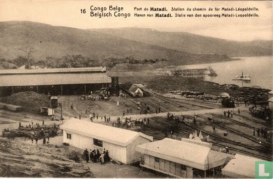 16 Port de Matadi - Station du chemin de fer Matadi – Léopoldville - Image 2