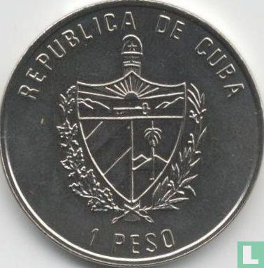 Kuba 1 Peso 1994 (Typ 2) "Sailfish" - Bild 2