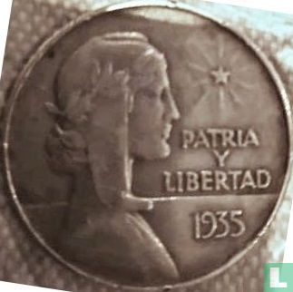 Cuba 1 peso 1935 - Afbeelding 1