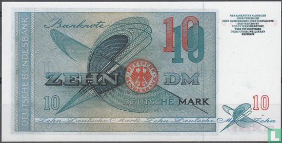 Bundesbank 10 D-Mark, 1960 - Image 2