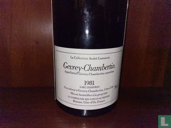 Gevrey-Chambertin 1981 - André Franquin - Image 4