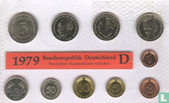 Allemagne coffret 1979 (D) - Image 1