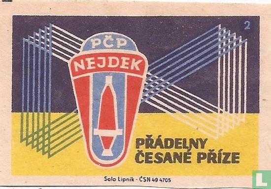 PCP Nejdek Pradelny Cesane Prize