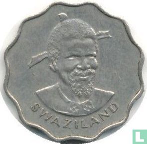 Swaziland 5 cents 1974 - Image 2