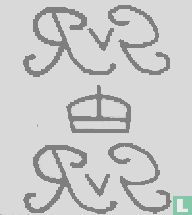 Kroon GvR cursief [enkele kolom, staand]