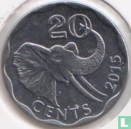 Swaziland 20 cents 2015 - Image 1