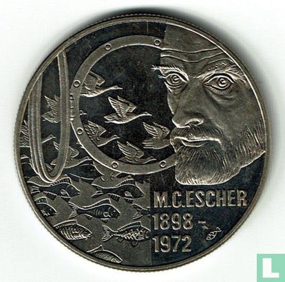 Nederland 5 Euro 1998 "M.C. Escher" - Bild 2