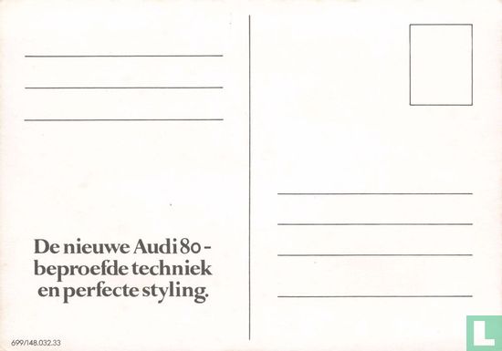 De nieuwe Audi80 - beproefde techniek en perfecte styling. - Afbeelding 2