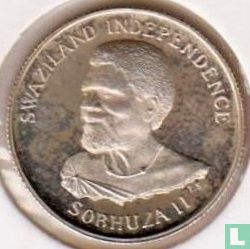 Swaziland 10 cents 1968 (PROOF) "Independence" - Afbeelding 2