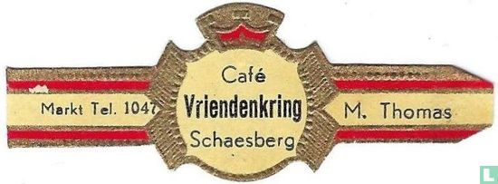 Café Vriendenkring Schaesberg - Markt Tel. 1047 - M. Thomas - Afbeelding 1