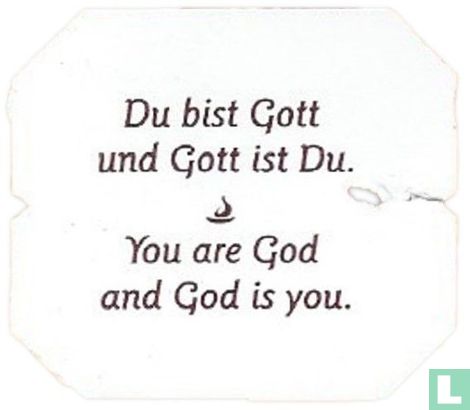 Du bist Gott und Gott ist Du. You are God and God is you. - Image 1
