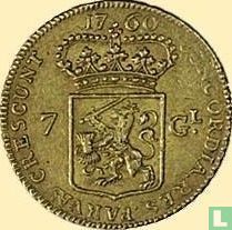 Gelderland 7 gulden 1760 - Afbeelding 1