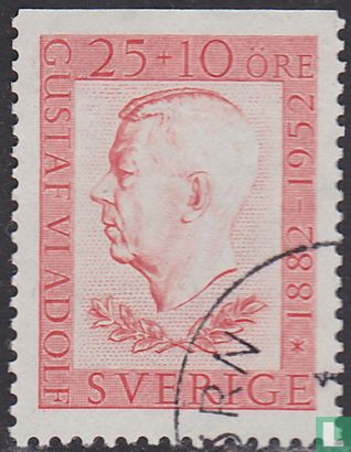 70e verjaardag van koning Gustaf VI Adolf