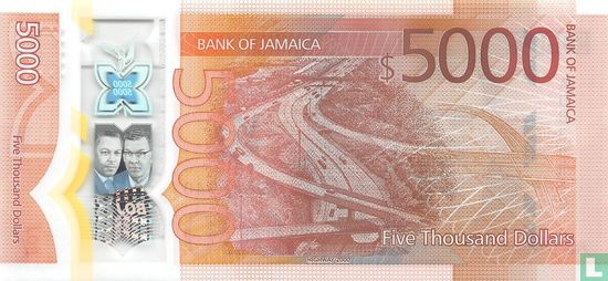 Jamaika 5000 Dollar - Bild 2