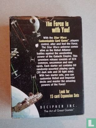 Star Wars Premiere Limited Edition 60 Card Starter Deck - Image 2