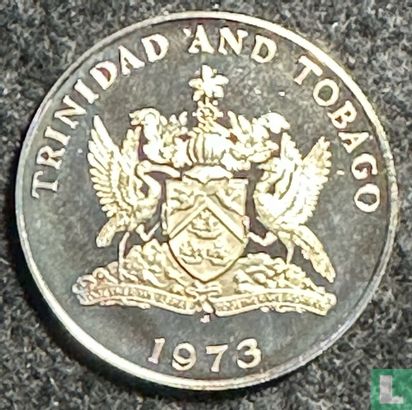 Trinidad en Tobago 1 dollar 1973 (PROOF) - Afbeelding 1