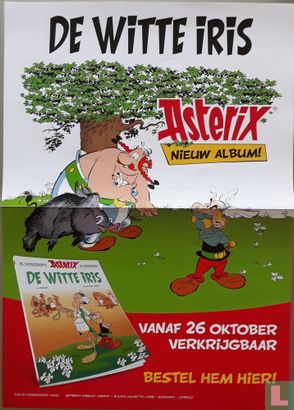 De Witte iris - Asterix nieuw album