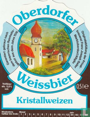  Oberdorfer Weissbier Kristallweizen