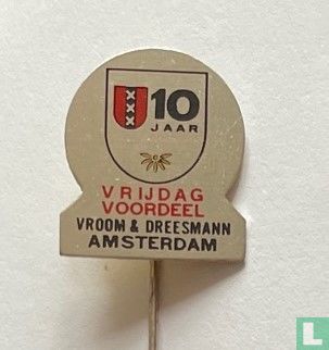 10 Jaar Vrijdag Voordeel Vroom & Dreesmann Amsterdam [misdruk]