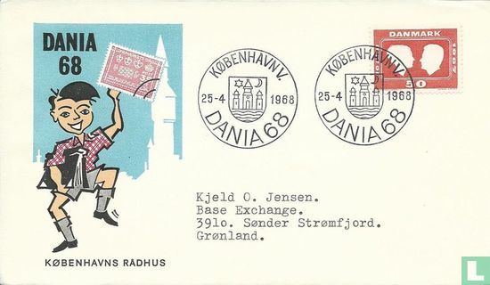 Exposition de timbres Dania 68