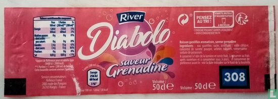 River Diabolo saveur grenadine