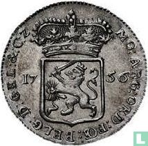 Gelderland ¼ gulden 1756 (silver) - Image 1