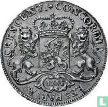Gelderland 1 ducaton 1764 "cavalier d'argent" - Image 1