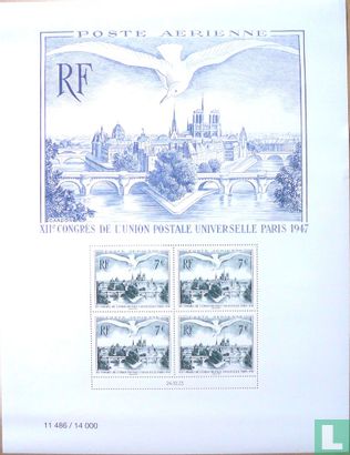 XIIème congrès UPU Paris 1947