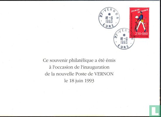 Inhuldiging van het postkantoor van Vernon - Afbeelding 1