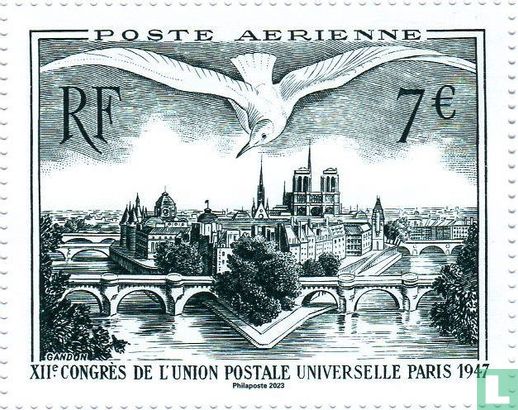 XIIème congrès UPU Paris 1947