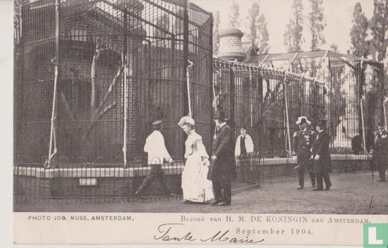 Bezoek van H. M. De Koningin aan Amsterdam. September 1904.