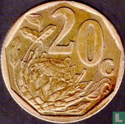 Afrique du Sud 20 cents 2020 - Image 2