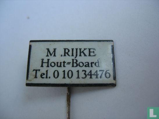 M . Rijke Hout - Board 