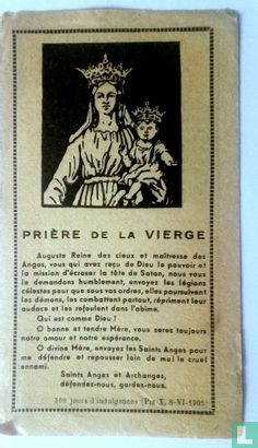 Priere de la vierge 22.-VII-1946 - Image 1