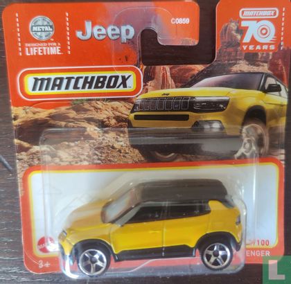 Voiture Miniature Matchbox Jeep Avenger 2025 - Échelle 1:64 - Métal - Neuf