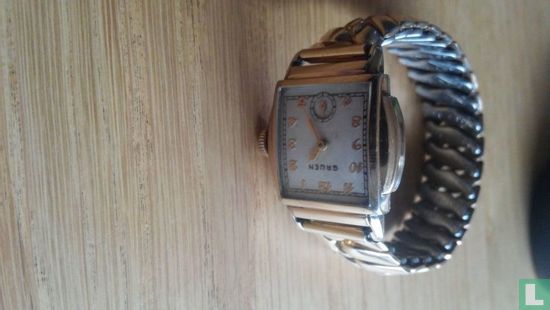 Vintage art deco Gruen watch - Image 1