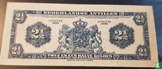  Netherlands Antilles 2.5 guilders 1955 (A) - Image 2