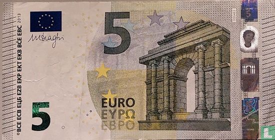 Eurozone 5 Euro Y - A - Afbeelding 1