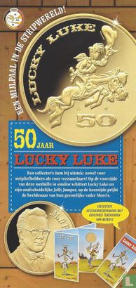 50 Jaar Lucky Luke Medaille - Koninklijke Munt België - Afbeelding 1
