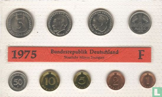 Duitsland jaarset 1975 (F) - Afbeelding 1