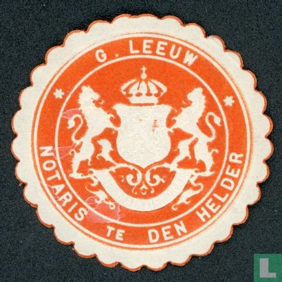 Notaris G. Leeuw te Den Helder