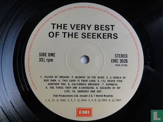 The Very Best of The Seekers - Afbeelding 3
