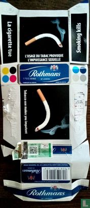  Rothmans cigarette courbée